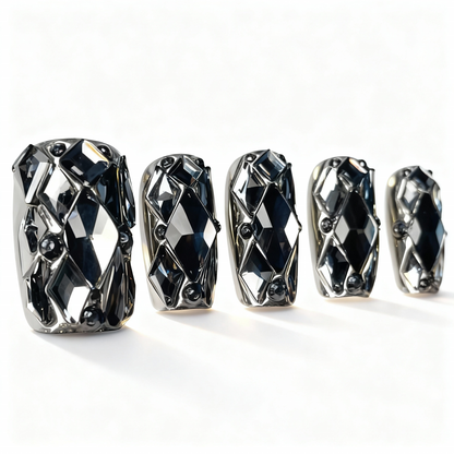 Prism Cyber Maiden Press-On Nails T262